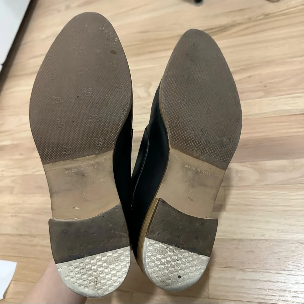 Everlane The Modern Loafer Leather Black Size 7